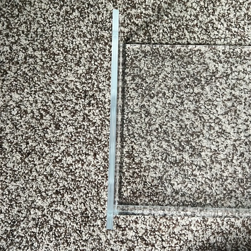 The Container Store Clear Acrylic Monitor Stand Riser